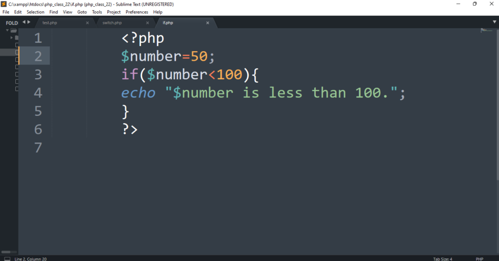 What Are The Conditional Statements In PHP?