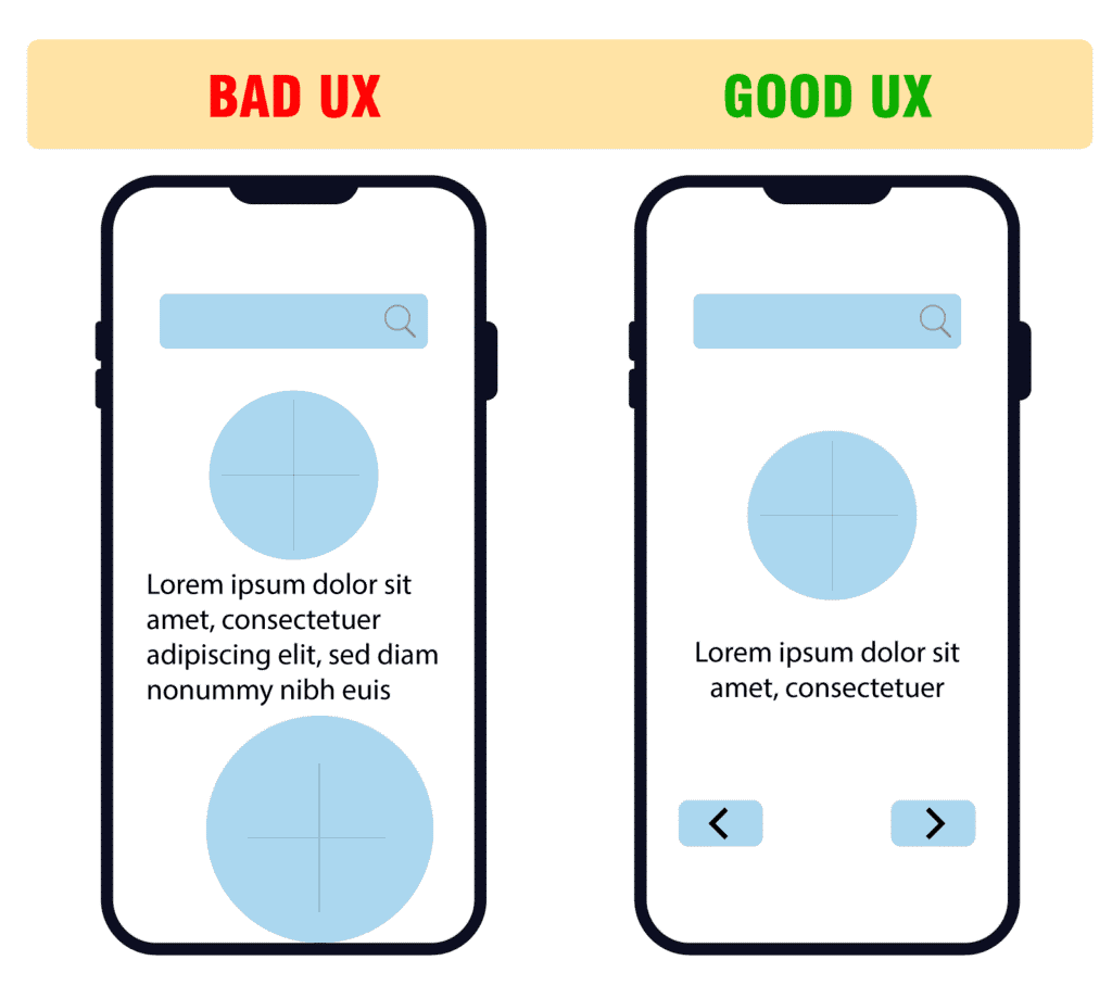 good ux bad ux