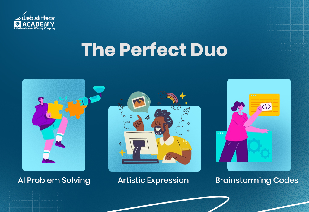 The Perfect Duo - Webskitters Academy AI and Creativity are a Perfect Duo