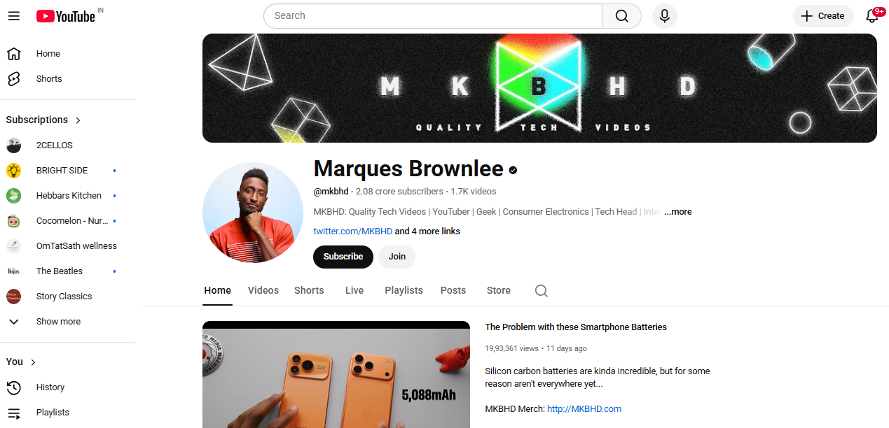 Marques Brownlee - Webskitters Academy